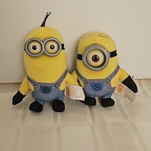 Despicable Me 2 Mini  Plush Toy Pair Of 2